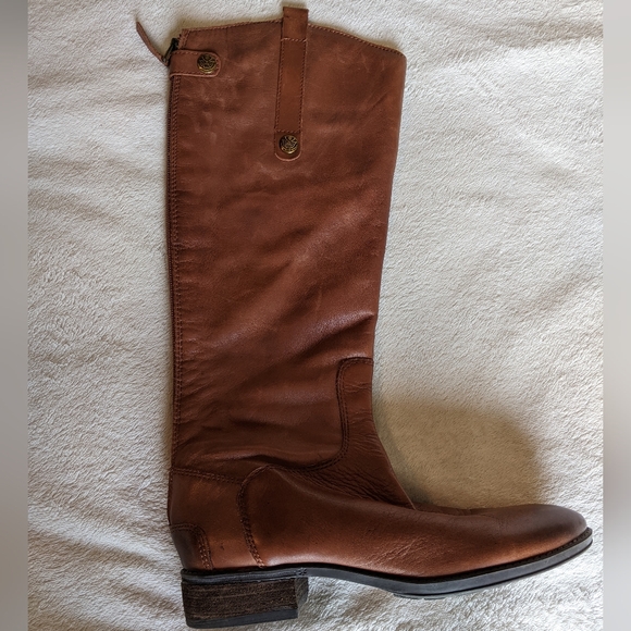 Sam Edelman Women's Leather Riding Boots "Penny" Size 7.5 - Picture 5 of 12